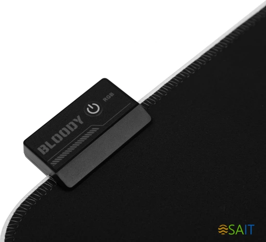 Коврик для мыши A4Tech Bloody MP-35N Средний черный 350x250x4мм