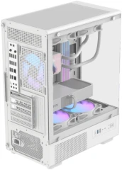 Корпус Formula Crystal Z1CM v2 белый без БП mATX 1xUSB2.0 1xUSB3.0 audio bott PSU