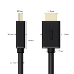 Кабель Greenconnect HDMI—DVI 19M / 25M double link