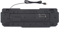 Клавиатура Оклик 750G FROST WAR черный/черный USB Multimedia for gamer (337452)