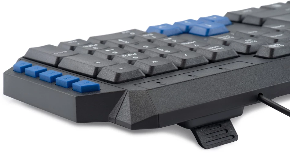 Клавиатура Оклик 750G FROST WAR черный/черный USB Multimedia for gamer (337452)