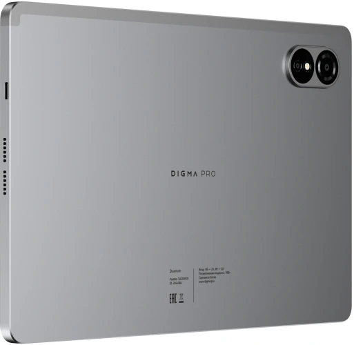 Планшет Digma Pro Quantum T606 (1.6) 8C RAM6Gb ROM128Gb 11" In-Cell 1280x800 4G Android 14 серый 13Mpix 5Mpix BT WiFi microSD 2Tb 7000mAh 600hrs