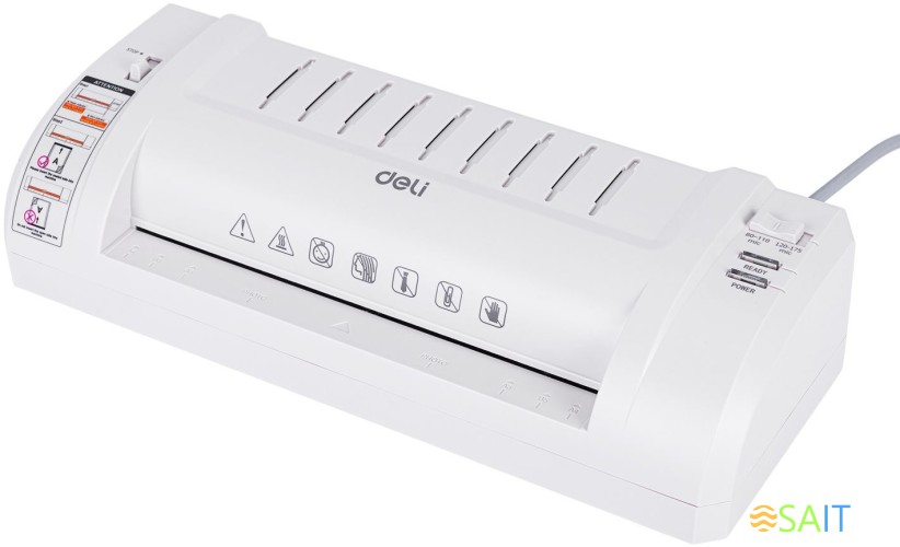 Ламинатор Deli E3893-EU A4 (80-175мкм) 30см/мин лам.фото реверс