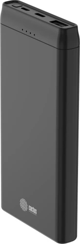 Мобильный аккумулятор Cactus CS-PBFSFT-10000 10000mAh 2.1A 2xUSB-A черный