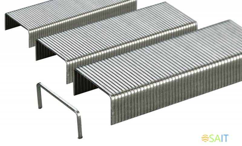 Скобы для степлера 23/10 Deli E0015 оцинкованные кор.карт. (упак.:500шт.)