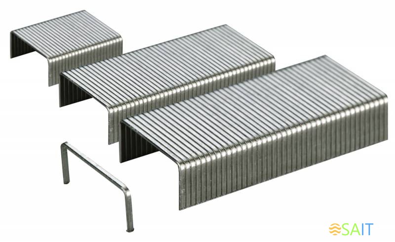 Скобы для степлера 23/10 Deli E0015 оцинкованные кор.карт. (упак.:500шт.)