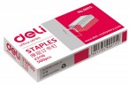 Скобы для степлера 23/10 Deli E0015 оцинкованные кор.карт. (упак.:500шт.)