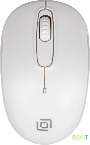 Мышь Оклик 505MW белый оптическая 1000dpi беспров. USB для ноутбука 3but (1018257)