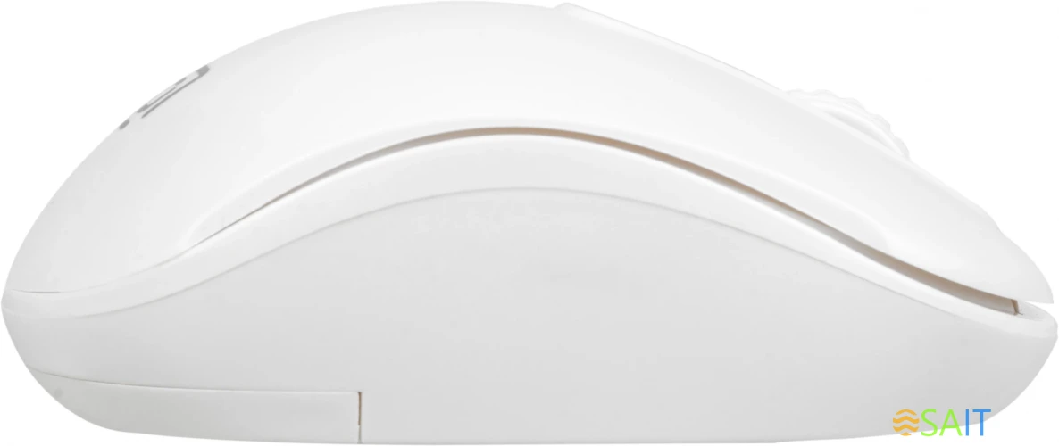 Мышь Оклик 505MW белый оптическая 1000dpi беспров. USB для ноутбука 3but (1018257)