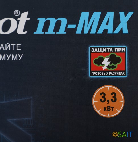 Сетевой фильтр Pilot m-MAX 5м (4 розетки) серый (коробка)