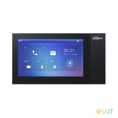 Видеодомофон Dahua DH-VTH2421FB черный
