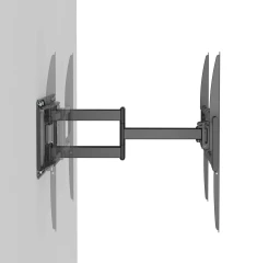 Кронштейн для телевизора Ultramounts UM968 черный 43"-105" макс.75кг настенный поворот и наклон