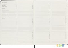 Блокнот Moleskine PROFESSIONAL PROPFNTB4HBK XLarge 190х250мм 192стр. твердая обложка черный