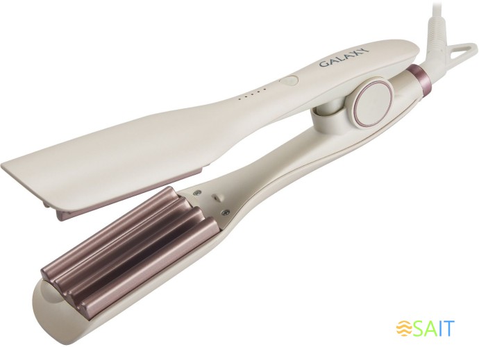 Мульти-Стайлер Galaxy Line GL 4662 120Вт белый макс.темп.:220С покрытие:керамическое (ГЛ4662Л)