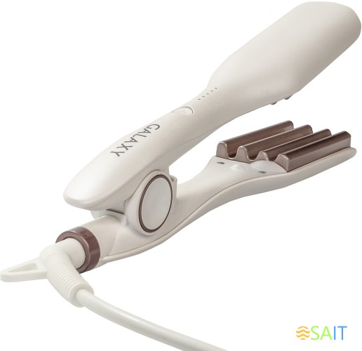 Мульти-Стайлер Galaxy Line GL 4662 120Вт белый макс.темп.:220С покрытие:керамическое (ГЛ4662Л)