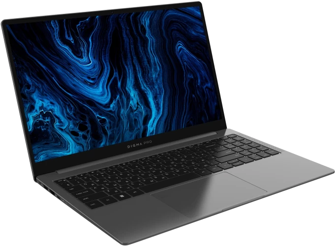 Ноутбук Digma Pro Sprint N Ryzen 5 5500U 16Gb SSD512Gb AMD Radeon 15.6" IPS FHD (1920x1080) Windows 11 Professional dk.grey WiFi BT Cam 4700mAh (DN15R5-ADXW05)