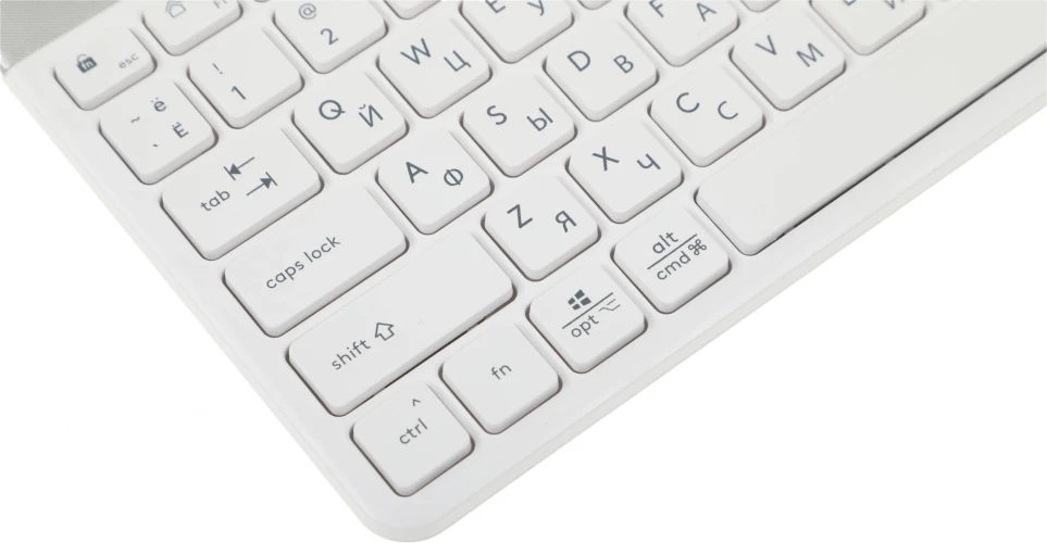 Клавиатура + мышь A4Tech Fstyler FB2535C клав:белый/серый мышь:белый/серый USB беспроводная Bluetooth/Радио slim (FB2535C ICY WHITE)