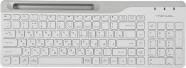 Клавиатура + мышь A4Tech Fstyler FB2535C клав:белый/серый мышь:белый/серый USB беспроводная Bluetooth/Радио slim (FB2535C ICY WHITE)