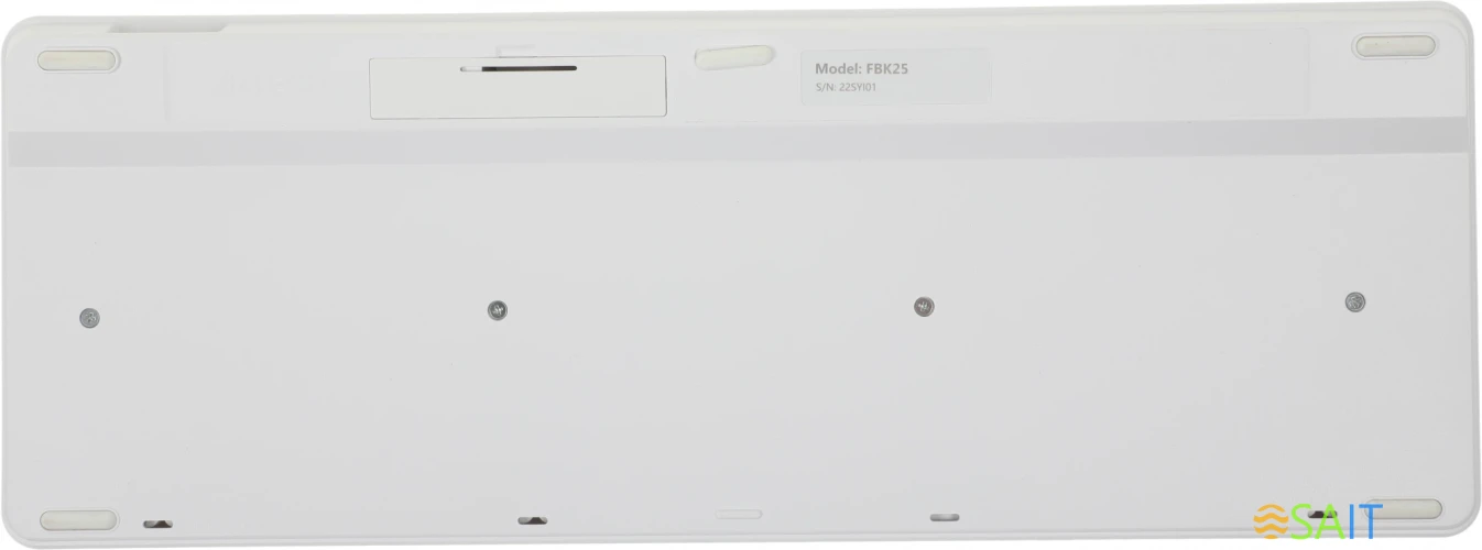 Клавиатура + мышь A4Tech Fstyler FB2535C клав:белый/серый мышь:белый/серый USB беспроводная Bluetooth/Радио slim (FB2535C ICY WHITE)