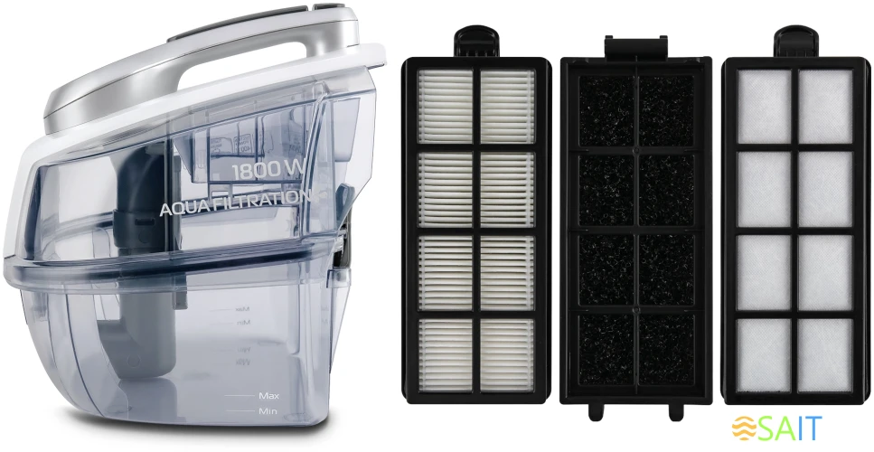 Пылесос Vitek VT-1833 PR 1800Вт жемчужный