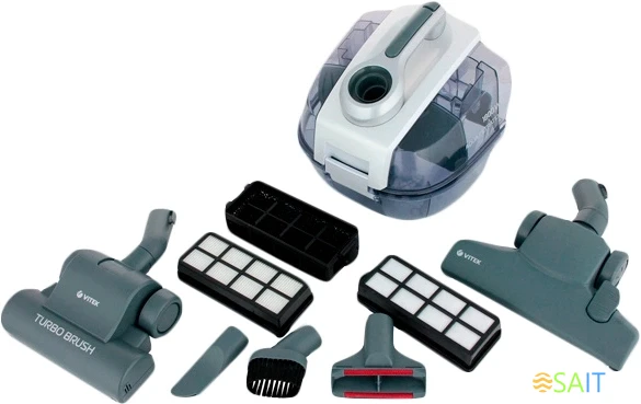 Пылесос Vitek VT-1833 PR 1800Вт жемчужный