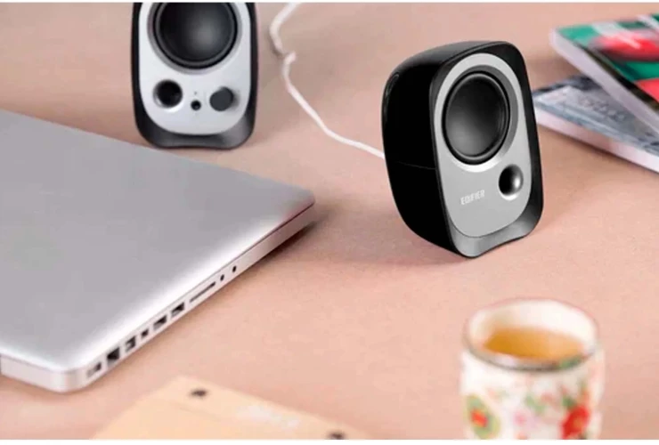 Колонки Edifier R12U 2.0 черный 4Вт портативные