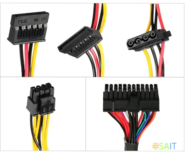 Блок питания KingPrice ATX 350W KPPSU350 (20+4pin) 120mm fan 2xSATA