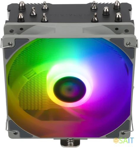 Устройство охлаждения(кулер) Thermalright Assassin King 120 SE ARGB Soc-AM5/AM4/1200/1700/1851 черный 4-pin 25.6dB Al+Cu 640gr Ret (AK120-SE-ARGB)