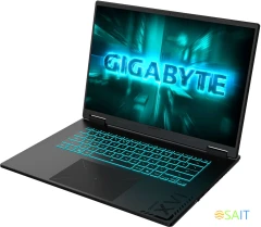 Ноутбук Gigabyte GAMING A16 GA6H Core i7 13620H 16Gb SSD1Tb NVIDIA GeForce RTX 5060 8Gb 16&quot; IPS FHD+ (1920x1200) без ОС black WiFi BT Cam (CVHI3KZ894SD)