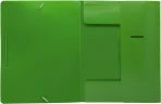Папка на резинке Silwerhof Eco A4 пластик 0.5мм кор.15мм зеленый