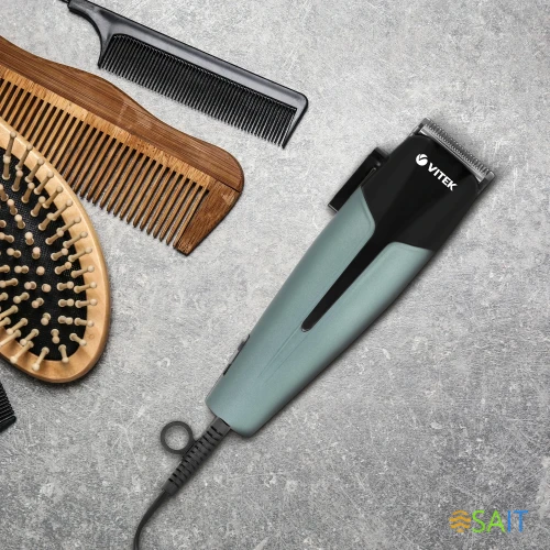 Машинка для стрижки Vitek VT-2570 разноцветный 12Вт