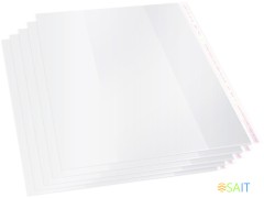 Обложка Silwerhof 382177 Монстрики для учебника с липк.сл. (набор 10шт) ПП 70мкм гладкая прозр. 300х470мм