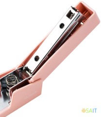 Степлер Deli NS084-RD Nusign 24/6 26/6 (20листов) красный 100скоб коробка