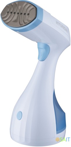 Отпариватель ручной Hyundai H-HS03008 1500Вт белый/голубой