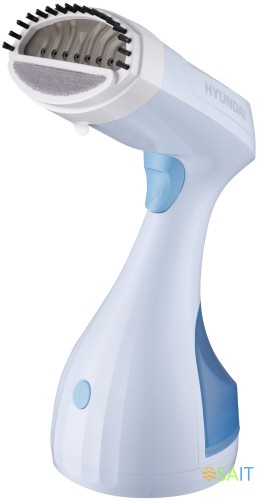 Отпариватель ручной Hyundai H-HS03008 1500Вт белый/голубой