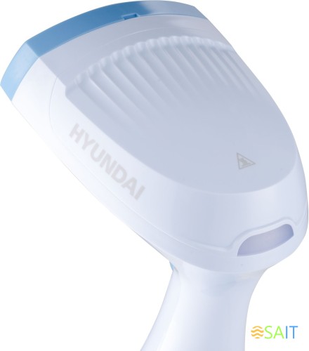 Отпариватель ручной Hyundai H-HS03008 1500Вт белый/голубой