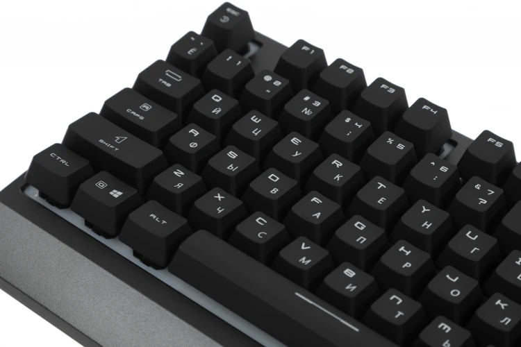 Клавиатура MSI GK30 RU черный USB Multimedia for gamer LED (подставка для запястий) (S11-04RU236-CLA) кабель 1.8м