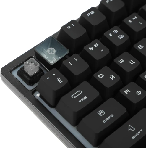 Клавиатура MSI GK30 RU черный USB Multimedia for gamer LED (подставка для запястий) (S11-04RU236-CLA) кабель 1.8м