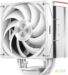 Устройство охлаждения(кулер) PcCooler RZ400 V2 Soc-AM5/AM4/1200/1700/1851 белый 4-pin 32dB Al+Cu 240W Ret (RZ400V2-WHNWNX-GL)