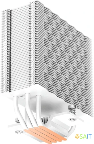 Устройство охлаждения(кулер) PcCooler RZ400 V2 Soc-AM5/AM4/1200/1700/1851 белый 4-pin 32dB Al+Cu 245W Ret (RZ400V2-WHNWNX-GL)