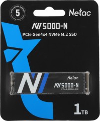 Накопитель SSD Netac PCIe 4.0 x4 1TB NT01NV5000N-1T0-E4X NV5000-N M.2 2280