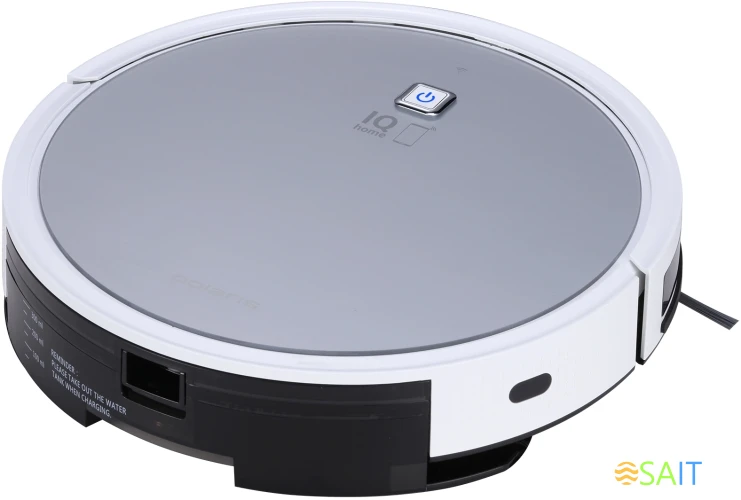 Пылесос-робот Polaris IQ Home PVCR 4105 25Вт серебристый/серый