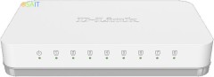 Коммутатор D-Link DGS-1008A/F1A 8x1Гбит/с неуправляемый
