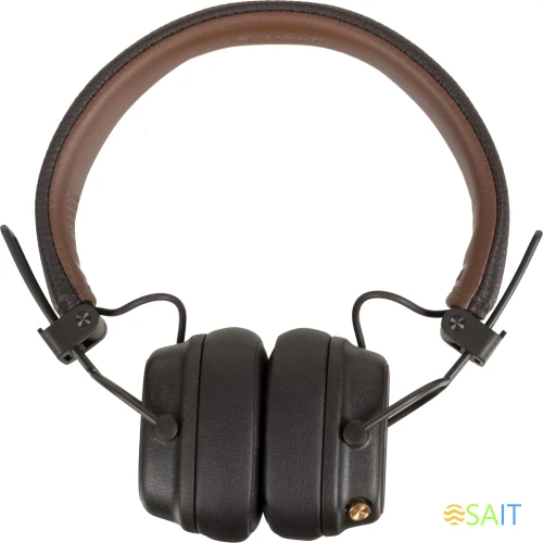Гарнитура накладные Marshall Major IV коричневый беспроводные bluetooth оголовье (1006127)
