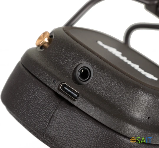 Гарнитура накладные Marshall Major IV коричневый беспроводные bluetooth оголовье (1006127)