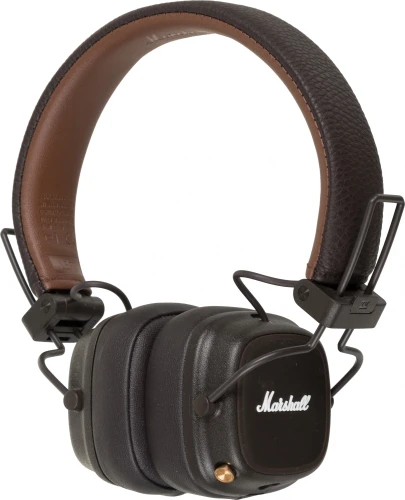 Гарнитура накладные Marshall Major IV коричневый беспроводные bluetooth оголовье (MAJOR IV BROWN)