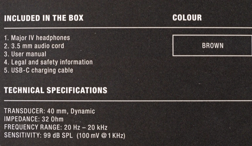 Гарнитура накладные Marshall Major IV коричневый беспроводные bluetooth оголовье (MAJOR IV BROWN)
