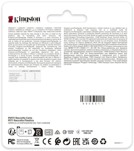 Флеш Диск Kingston 128GB DataTraveler SE9 DTSE9G3/128GB USB3.0 золотистый