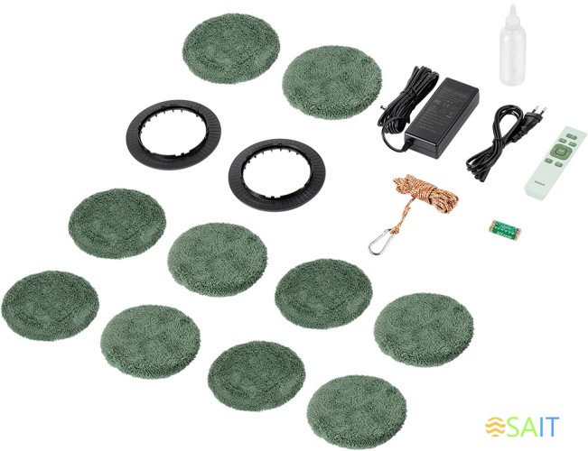 Мойщик окон Kitfort КТ-5189 пит.:от сети зеленый