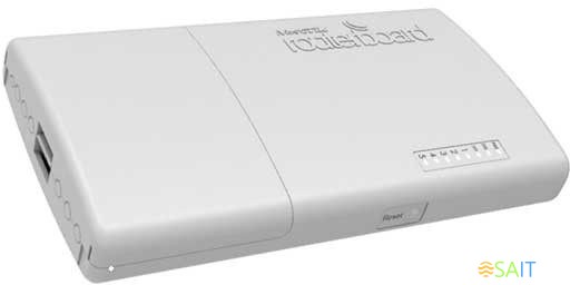 Роутер MikroTik PowerBox Pro (RB960PGS-PB) 10/100/1000BASE-TX белый
